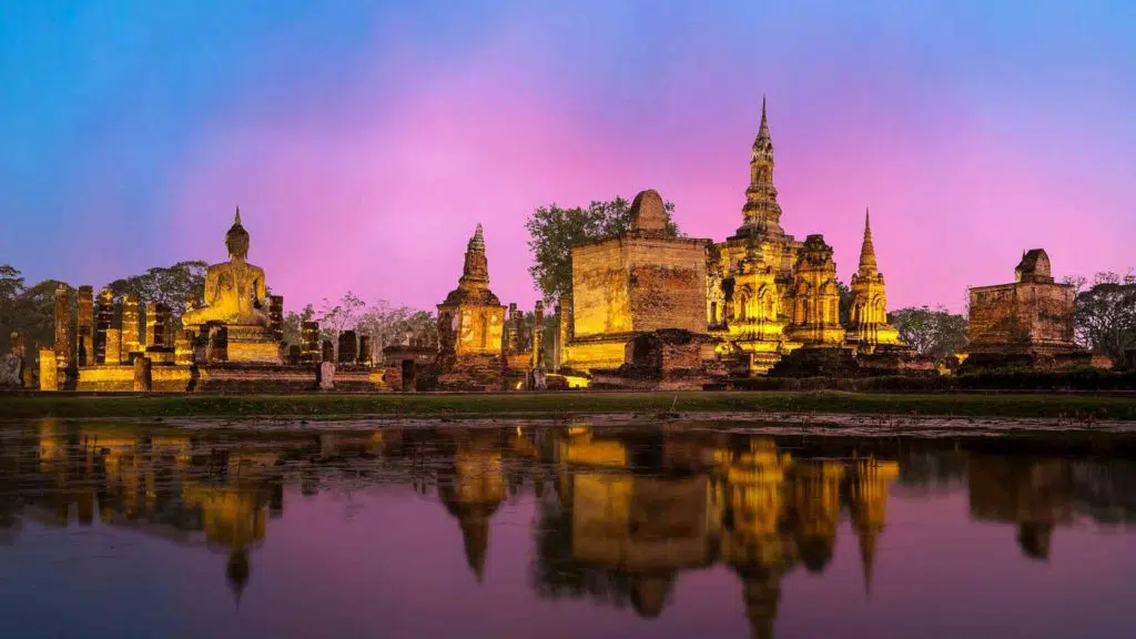 Ayutthaya in the Evening