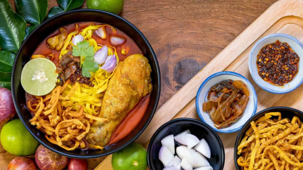 Khao Soi - a popular curry that originates from Northern Thailand