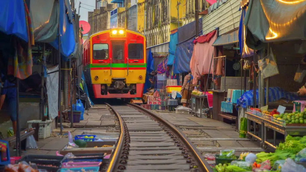 Mae Klong Railway Market