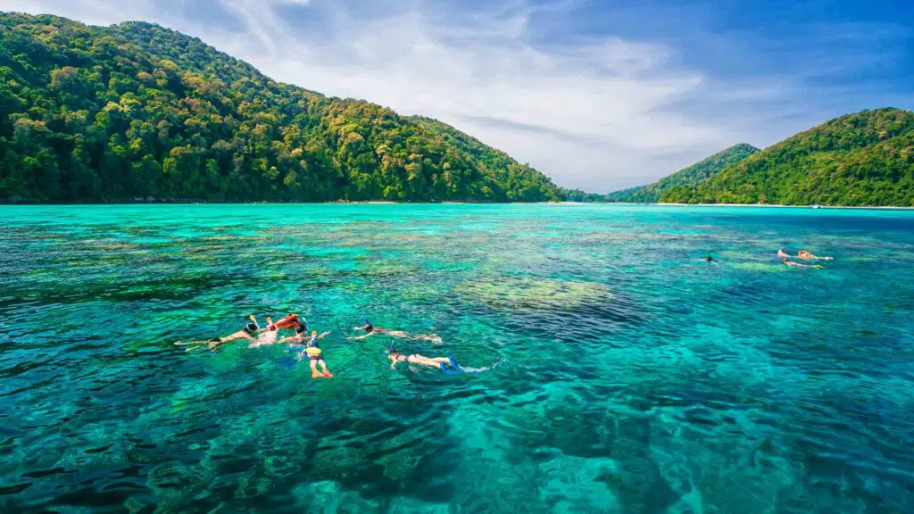Snorkelling in the Islands Thailand
