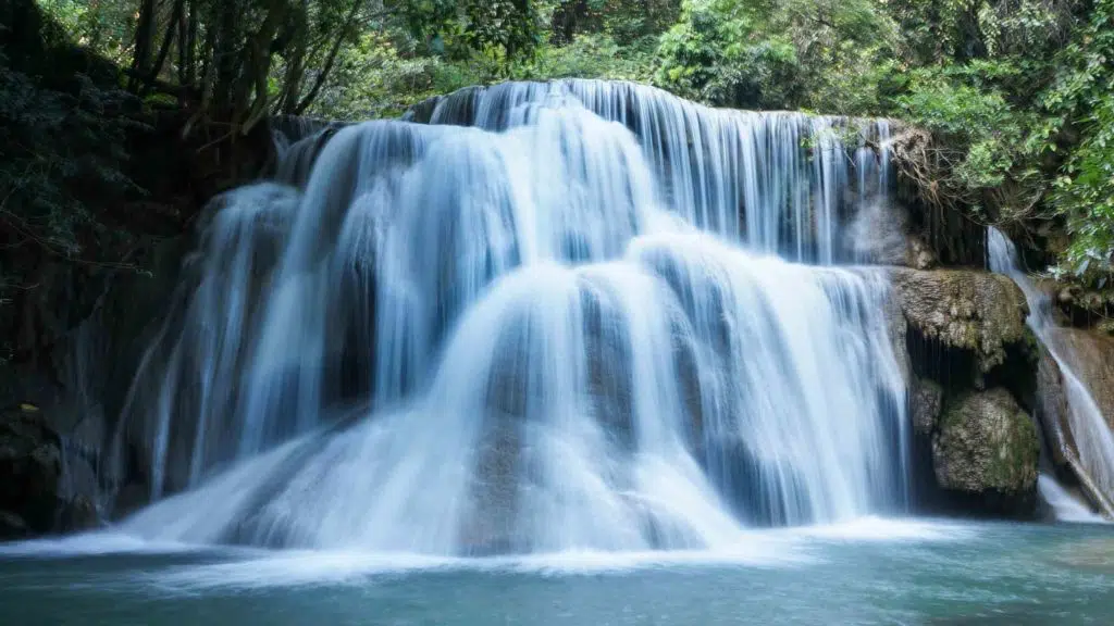 Kanchanaburi - huay mae khamin waterfall