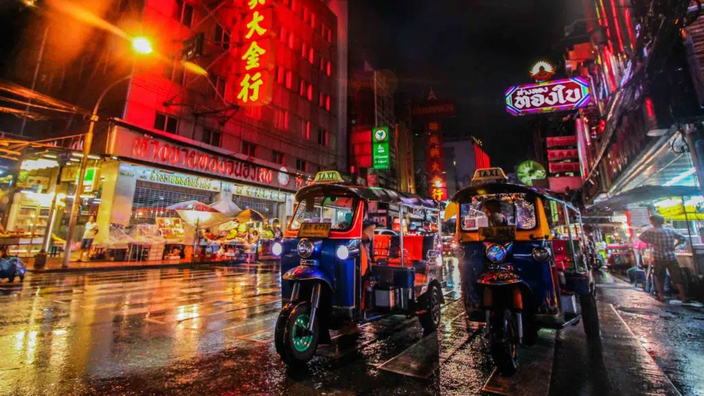 Tuktuk at China Town