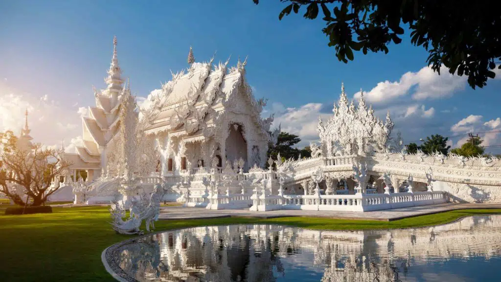 White temple Chiang Rai