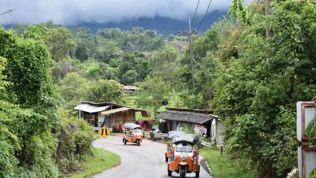 Tuk Tuk Adventure Through Northern Thailand