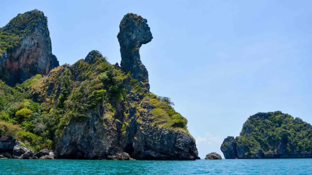 Chicken Island Koh Kai in the Andaman Sea off the coast of Krabi andaman Thailand