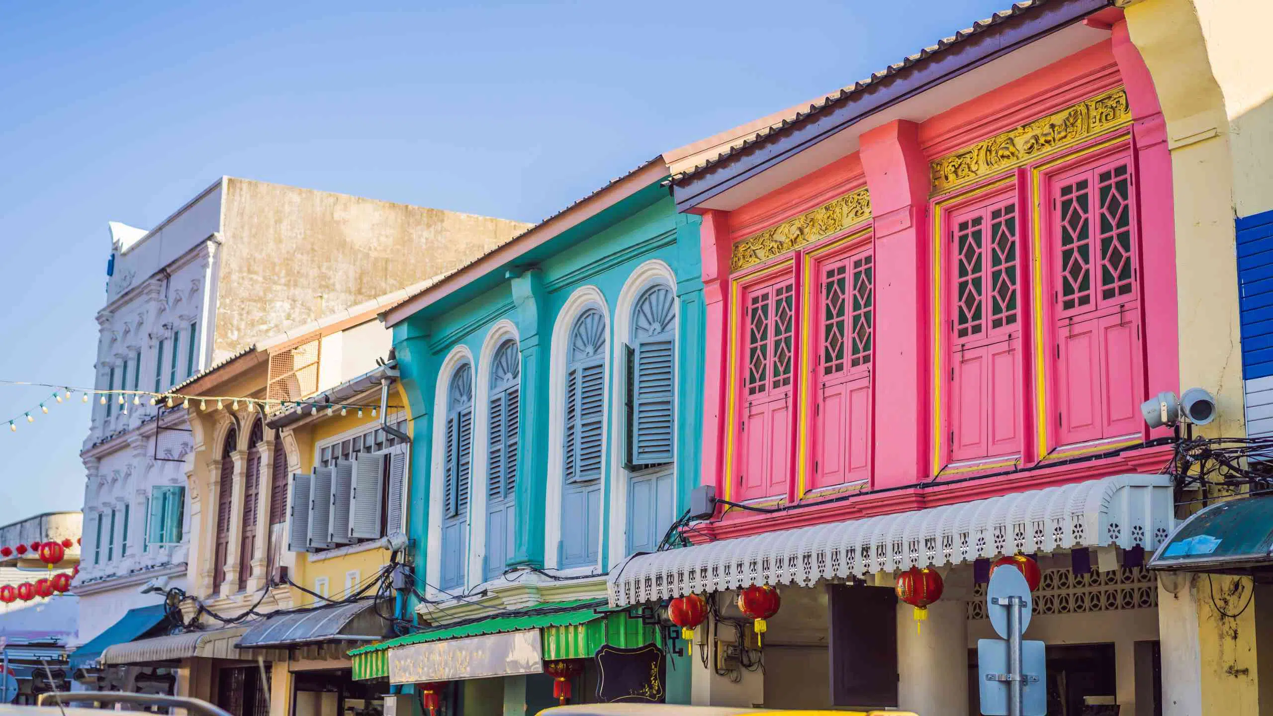 building Sino Portuguese style in Phuket