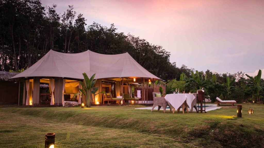 9 Hornbills Tented Camp-Sunset view