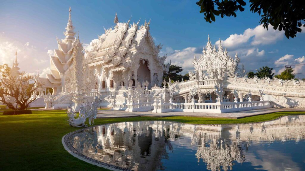 White temple Chiang Rai