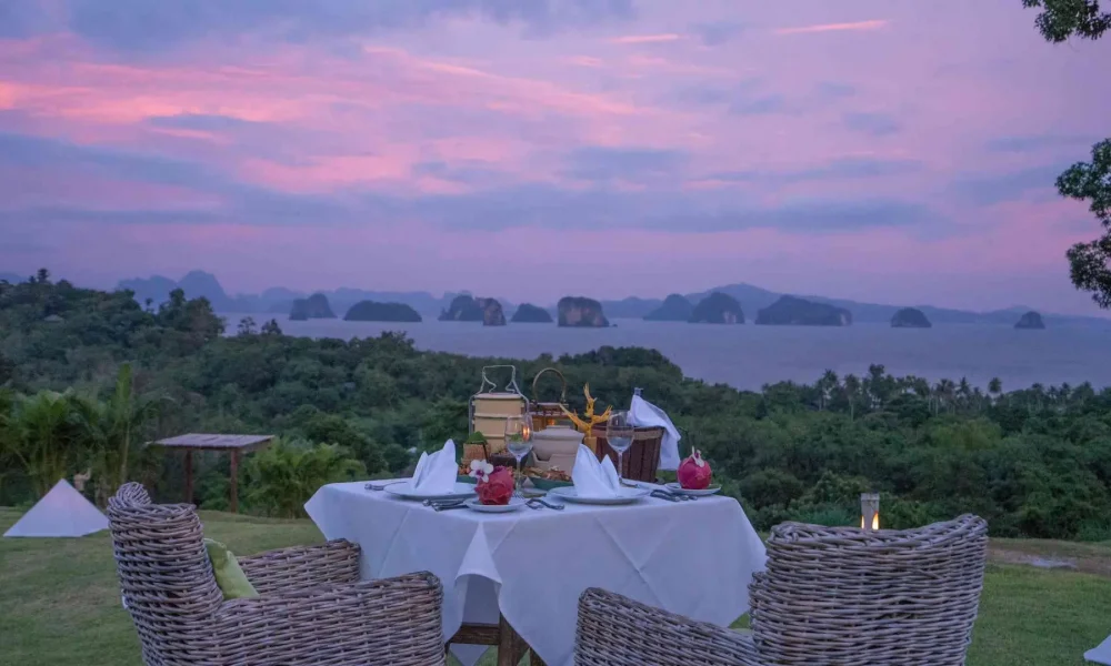 9 Hornbills Tented Camp-Private Dinner