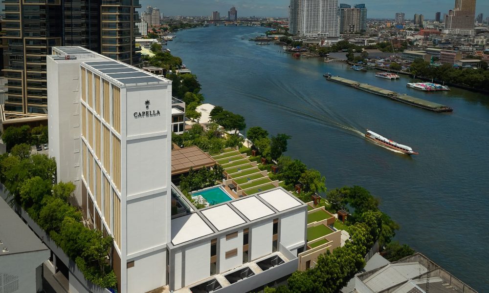 View of Capella on the Chao Phraya River